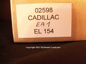 EA 1 Box Label